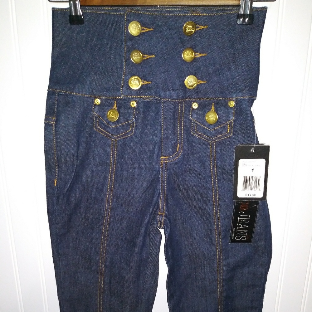 Z co waist high jean shorts.   NWT.